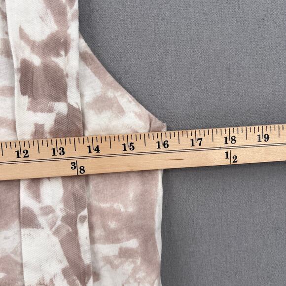 ERRANT Overall Dress Womens Small Brown Tie Dye Cotton Knit Adjustable Straps - Picture 15 of 15
